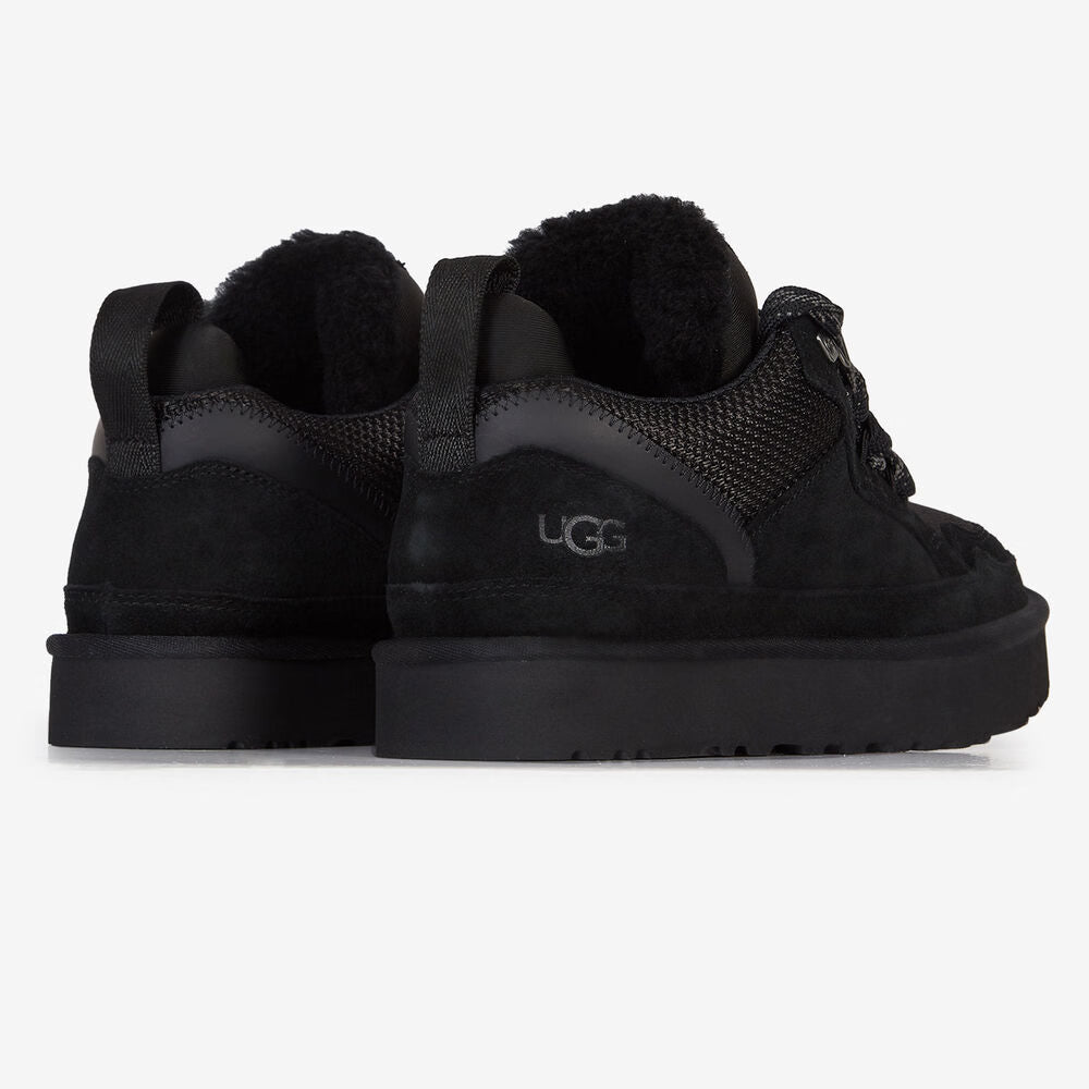 Suede Shearling Low Baskets
