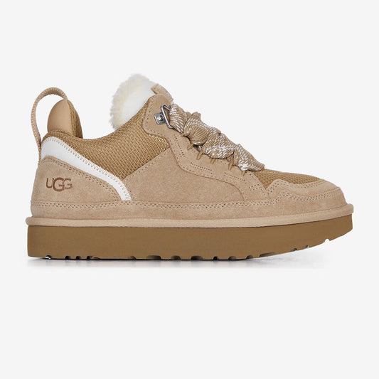 Suede Shearling Low Baskets